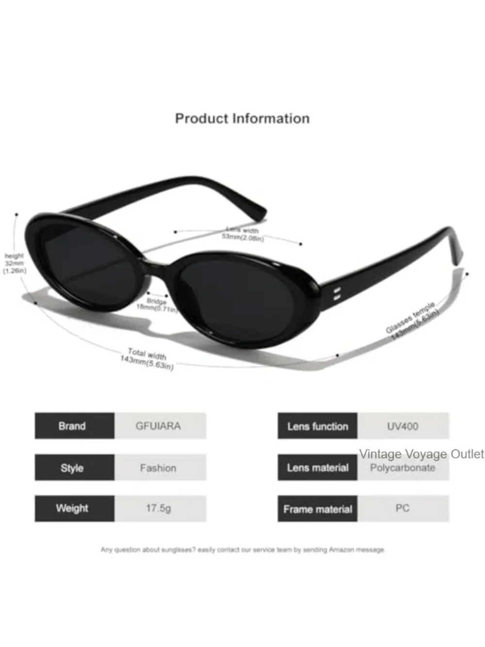 Oval Sunglasses Women Men 90s Style UV400 Retro